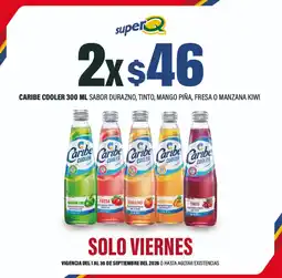 Super Q Caribe Cooler oferta