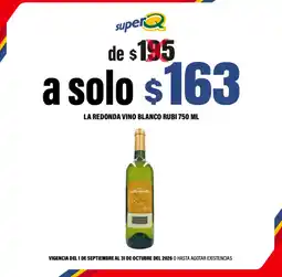 Super Q Laredonda vino blanco rubi oferta
