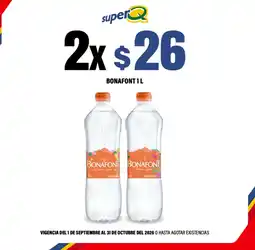 Super Q Bonafont oferta
