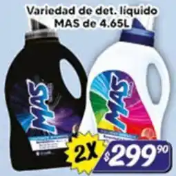 El Florido Mas variedad de detergente liquido oferta