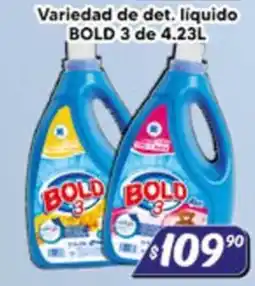 El Florido Bold variedad de detergente liquido oferta