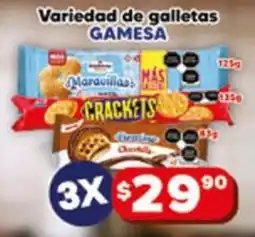 El Florido gamesa variedad de galletas oferta