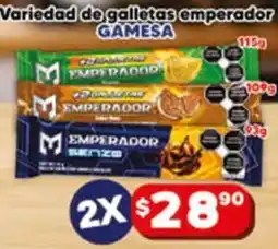El Florido gamesa variedad de galletas emperador oferta