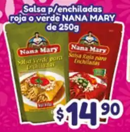 El Florido Nana Mary Salsa p/enchiladas roja o verde oferta