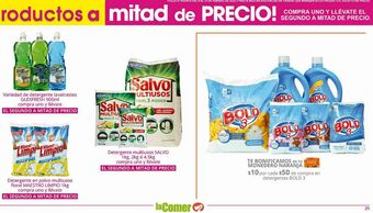 La Comer Detergente oferta