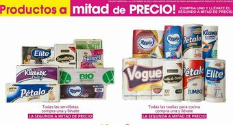 La Comer Servilletas oferta