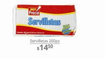 La Comer Servilletas ke precio oferta