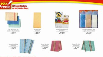 La Comer Trapos oferta