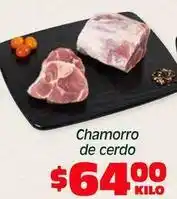 Soriana Híper Chamorro de cerdo oferta