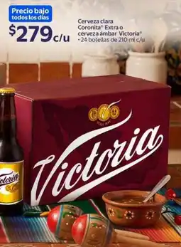 Walmart Victoria cerveza clara Coronita Extra o cerveza ámbar Victoria oferta