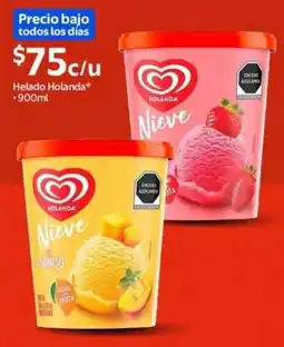 Walmart Helado Holanda Nieve oferta