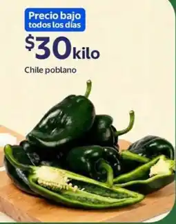 Walmart Chile poblano oferta
