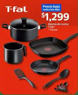 Walmart T-fal Batería de cocina oferta