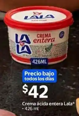 Walmart Lala crema entera oferta