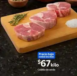 Walmart Codillo de cerdo oferta