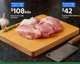 Walmart Pierna de cerdo en trozo oferta