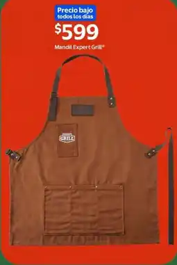 Walmart Mandil Expert Grill oferta