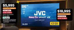 Chedraui Jvc roku tv smart 4k oferta