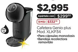 Chedraui Cafetera Genio plus oferta