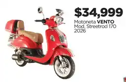 Chedraui Motoneta VENTO oferta