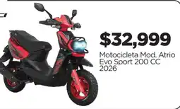 Chedraui Atrio Evo Sport 200 CC oferta