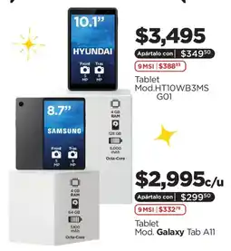 Chedraui Hyundai Tablet oferta