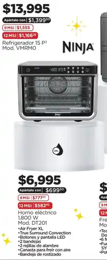 Chedraui Ninja Refrigerador 15 P³ Mod. VMRMO oferta