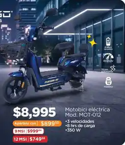 Chedraui Pussion-2i Motobici eléctrica oferta