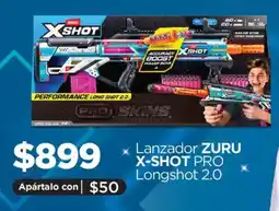 Chedraui Zuru X-shot Pro Longshot 2.0 oferta