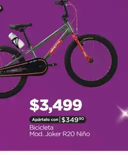 Chedraui Bendotto Bicicleta Mod. Joker R20 Niño oferta