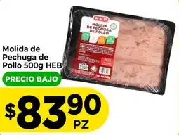 HEB H E B Molida de Pechuga de Pollo oferta