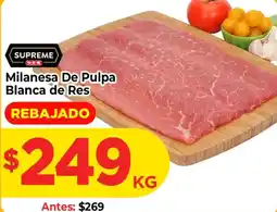 HEB Supreme Milanesa De Pulpa Blanca de Res oferta