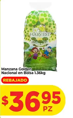 HEB Pure Harvest Manzana Golden Nacional oferta