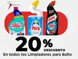 HEB Cloralex Baños Pato Harpic oferta