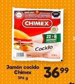 S-Mart Jamón cocido Chimex oferta