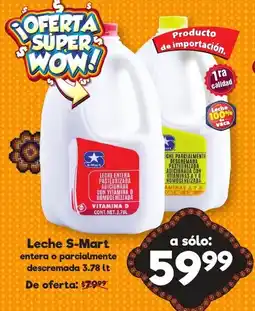 S-Mart Leche S-Mart oferta