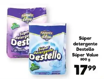 Super Value Súper detergente Destello