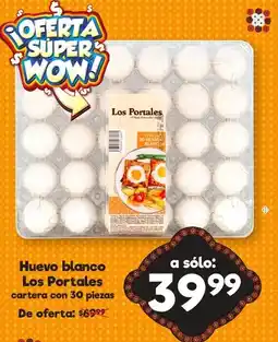 S-Mart Los Portales Huevo blanco oferta