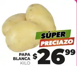 Merco Papa blanca kilo oferta