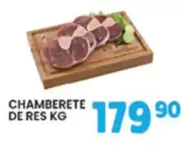 Alsuper chamberete de res kg oferta