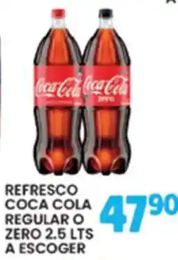 Alsuper Coca Cola Refresco Regular O Zero oferta