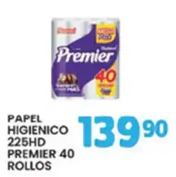 Alsuper Premier papel higienico 225hd oferta