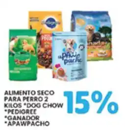 Alsuper dog chow pedigree ganador apawpacho oferta