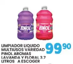Alsuper rnol limpiador liquido multiusos variedad pinol aromas lavanda y floral oferta