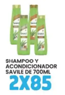 Alsuper Savile shampoo y acondicionador oferta