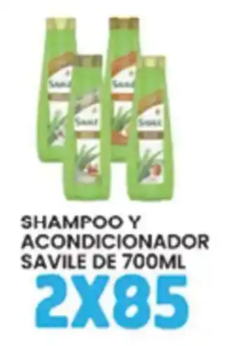 Alsuper Savile shampoo y acondicionador oferta
