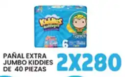 Alsuper Kiddies pañal extra jumbo oferta