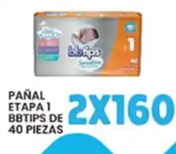 Alsuper bbtips pañal etapa 1 oferta