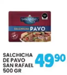 Alsuper San Rafael salchicha de pavo oferta