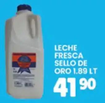 Alsuper leche fresca sello de oro oferta